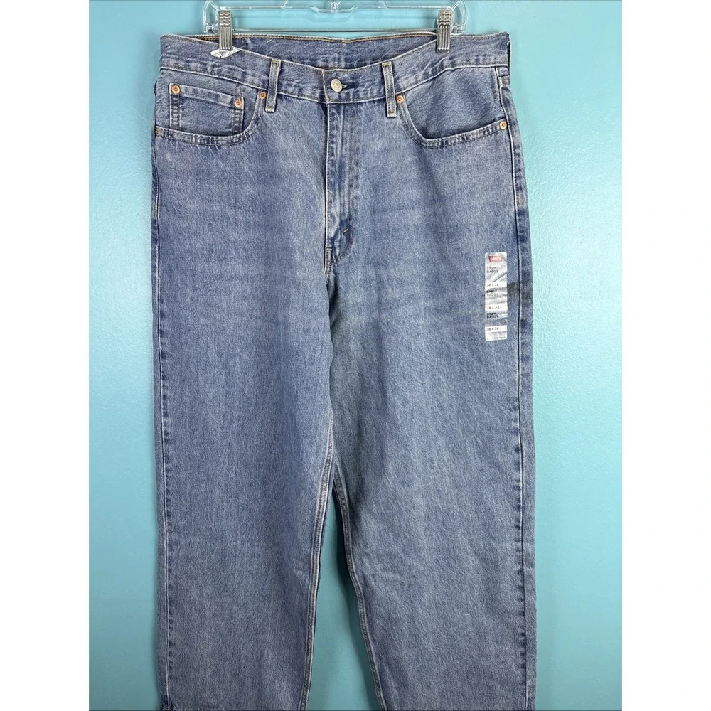 Levi's 578 Baggy Blue Jeans Size 36x32 Wide Leg Skater Streetcore